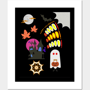 HAPPY HALLOWEEN Posters and Art